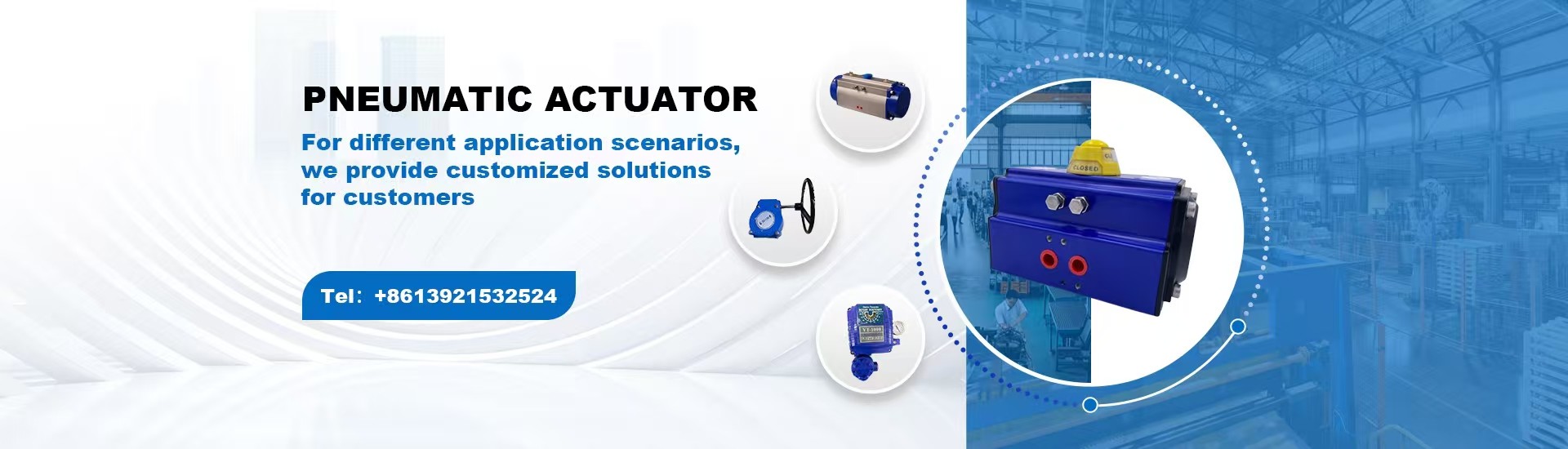 qualidade Acionador pneumático de rack e pinion fábrica