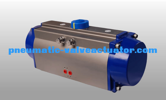 Peso pesado 90 graus Rack e Pinion Actuador Pneumático Paradas ajustáveis para válvula